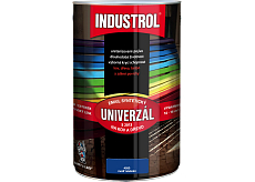 Industrol S2013 universell glänzende Deckfarbe für Metall und Holz, 4550 Verkehrsblaue, 4 l