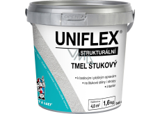 Uniflex štukový akrylový tmel, 1,6 kg