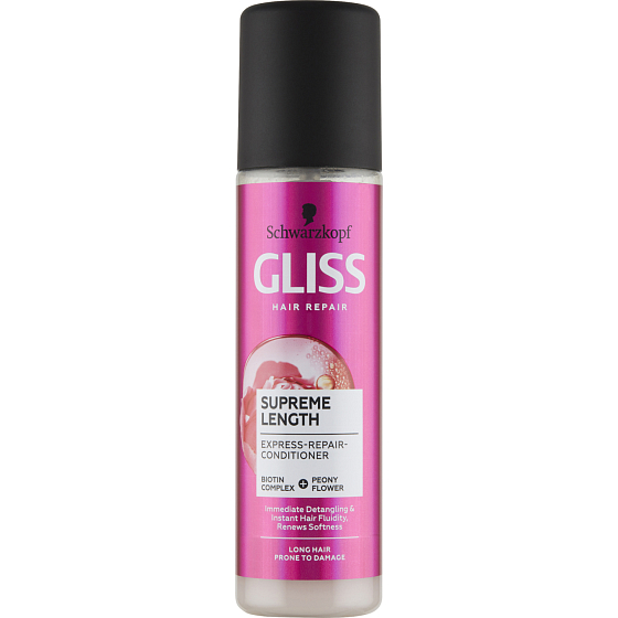 Gliss regenerierende Expressbalsam Supreme Length für langes Haar, 200 ml