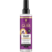 Schwarzkopf Gliss Full Hair Wonder ohne Ausspülen Conditioner mit Koffein für brüchiges, schwaches Haar 200ml