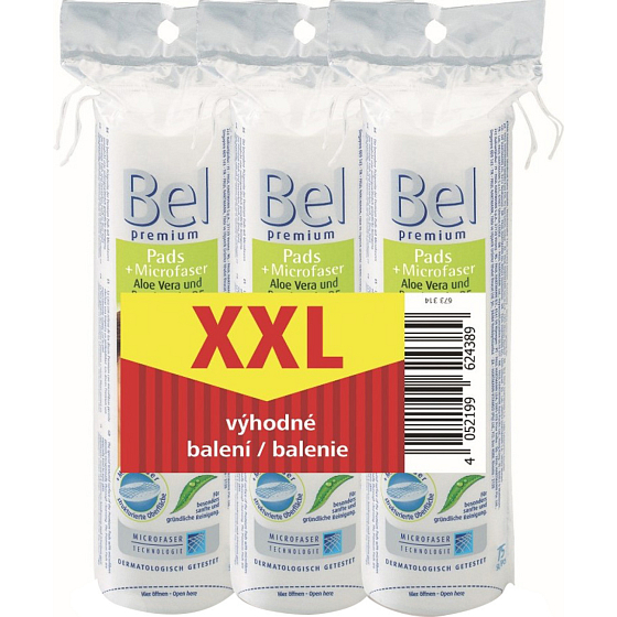 Bel Premium XXL Abschminktücher, 3x 75 Stk