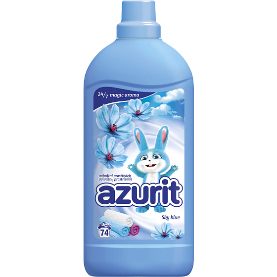 Azurit Weichspüler Sky Blue, 74 Wäschen, 1628 ml