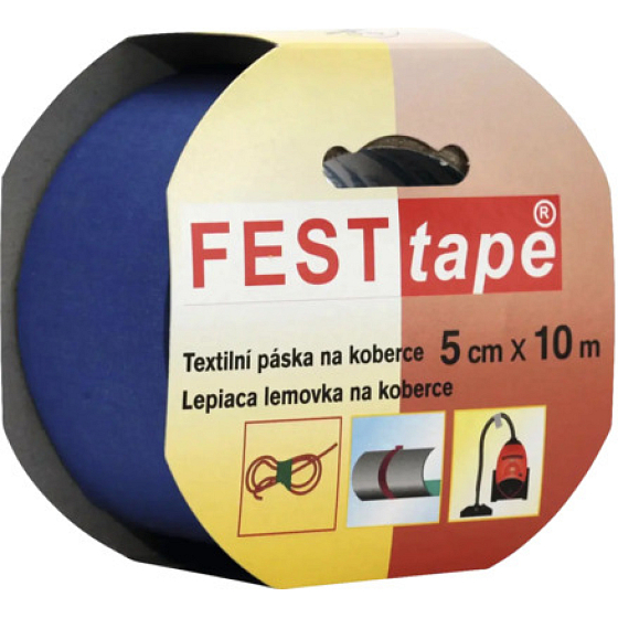 Festtape Lemovka Teppichklebeband blau 50 mm × 10 m