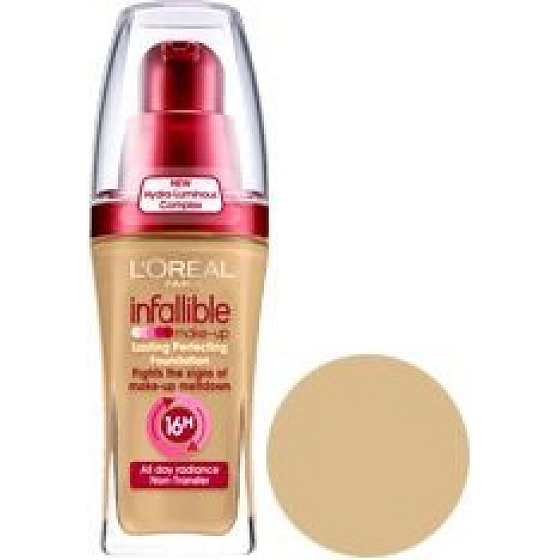 Loreal Infaillible 16 Stunden mattes Make-up 200 Sable Doré 30 ml