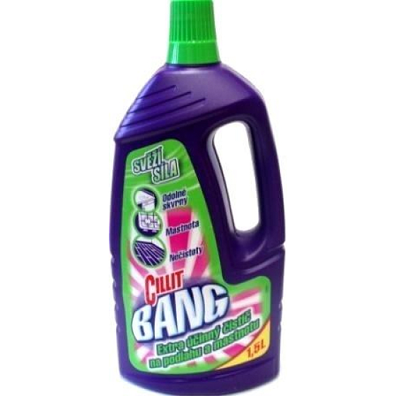Cillit Bang Fresh Strength Extra wirksamer Reiniger für Fett und Fußböden 1,5 l