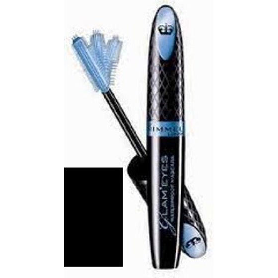 Rimmel London Glam Augen Mascara Wasserdicht schwarz 8 ml