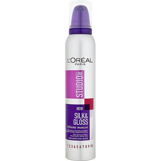 Loreal Studio Line Silk & Gloss Volume Schaum 200 ml