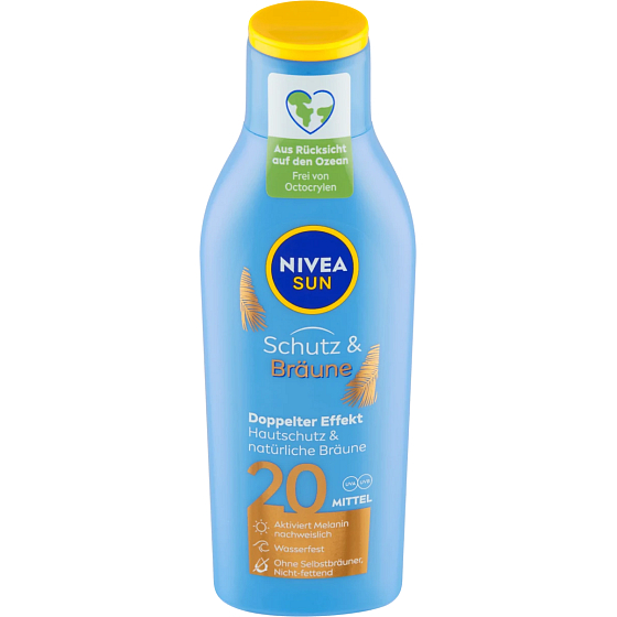 Nivea Sun Protect & Bronze OF20 + intensive Sonnencreme 200 ml