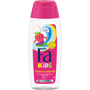 Fa Kids Meerjungfrau Sweet Berry Duschgel & Shampoo, 250 ml