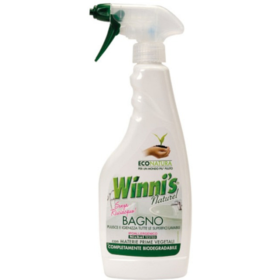 Winnis Eko Bagno Badreiniger mit einem frischen Duft von 500 ml Spray