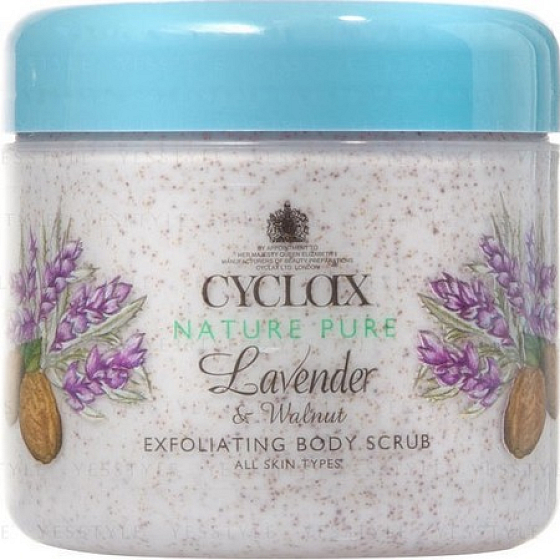 Cyclax Nature Pure Lavendule & Walnuss Körperpeeling - Walnusskerne 300 ml