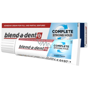 Blend-a-dent Super-Haftcreme Complete Extra Stark Original Fixiercreme für Prothesen, Prothesenzähne 47 g