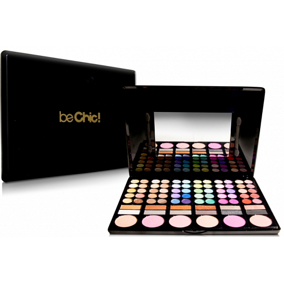 Sei schick! Beauty Art 72 Lidschatten, 6 Rouge, 85 g, Kosmetikset