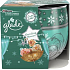 Glade by Brise Dazzling Blossom Duftkerze in Glas, Brenndauer bis zu 30 Stunden 120 g