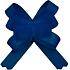 Cockade Band Kordelzug dekorativ blau 50 cm