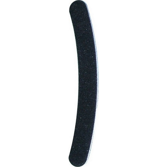 Gebogene Schmirgelfeile schwarz 17,7 cm 5312