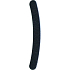 Gebogene Schmirgelfeile schwarz 17,7 cm 5312