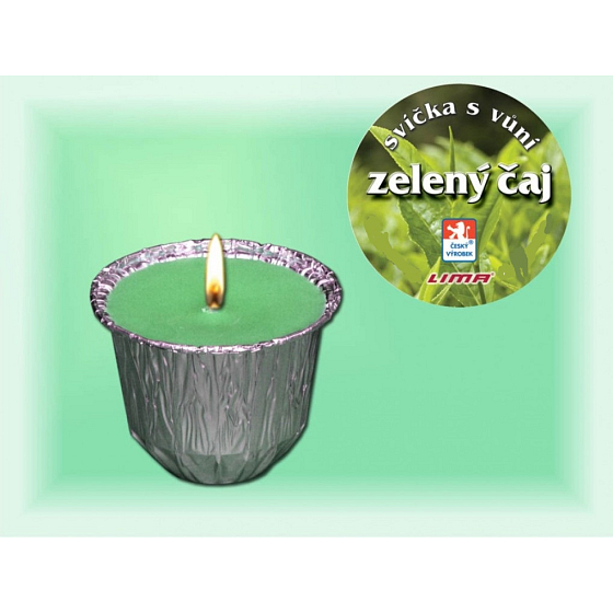 Lima Ozona Duftkerze mit grünem Tee 115 g