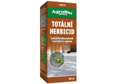 AgroBio Total Herbizid zur Abtötung von Unkräutern, Bäumen, alten Rasenflächen 100 ml