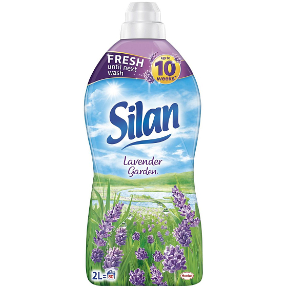 Silan Lavender Garden Weichspülerkonzentrat 80 Dosen 2 l