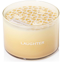 Yankee Candle Laughter Sun Bright - Warmes, nach Sonne duftendes Kerzenglas 3 Dochte 510 g