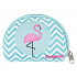 Albi Original Neopren Mini Geldbörse Flamingo 8 x 7 cm