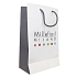 GESCHENK Millefiori Milano Papiertüte weiß mittel 35 x 20 cm 1 Stück