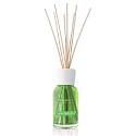Millefiori Milano Natural Green Fig & Iris - Grüner Feigen- und Iris-Diffusor 500 ml + 12 Stiele mit einer Länge von 35 cm für große Räume Die Füllung dauert 6-7 Monate