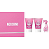 Moschino Fresh Couture Pink Eau de Toilette für Frauen 5 ml + Duschgel 25 ml + Körperlotion 25 ml, Geschenkset