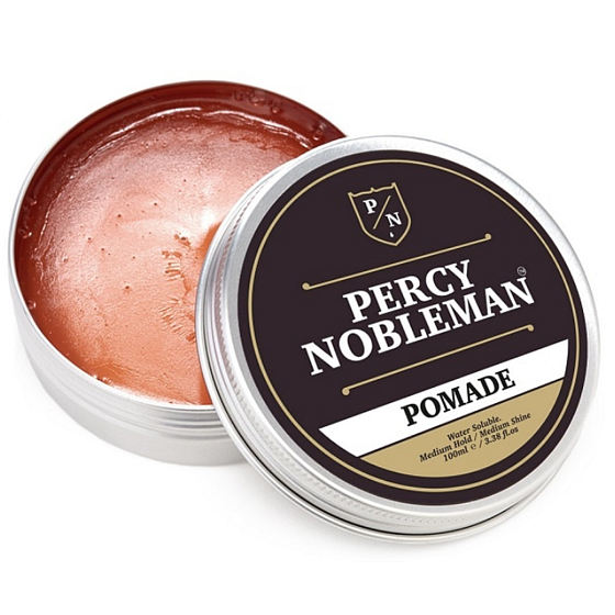 Percy Nobleman Haarpomade mit Vanille- und Ahornsirupduft mittlerer Halt 100 ml