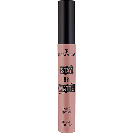 Essence Stay 8h Matte Liquid Lipstick Flüssiger Lippenstift 02 Duck Face 3 ml