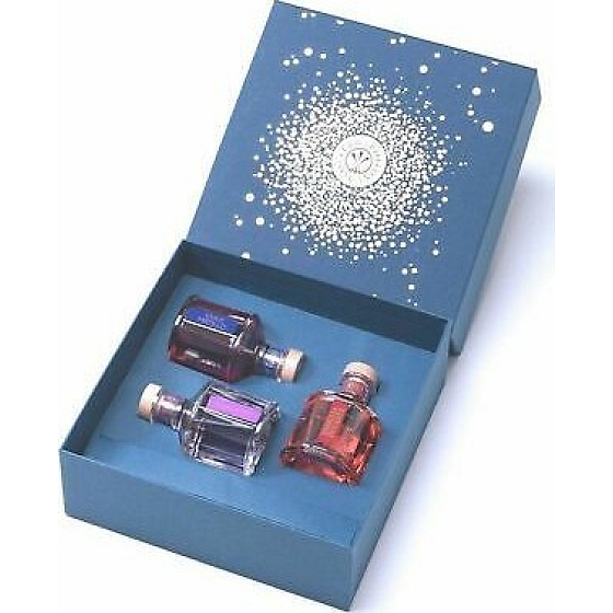 Erbario Toscano Toskana Geschenke Diffusor 100 ml + Traubendiffusor 100 ml + Vanille- und Gewürzdiffusor 100 ml, Geschenkset