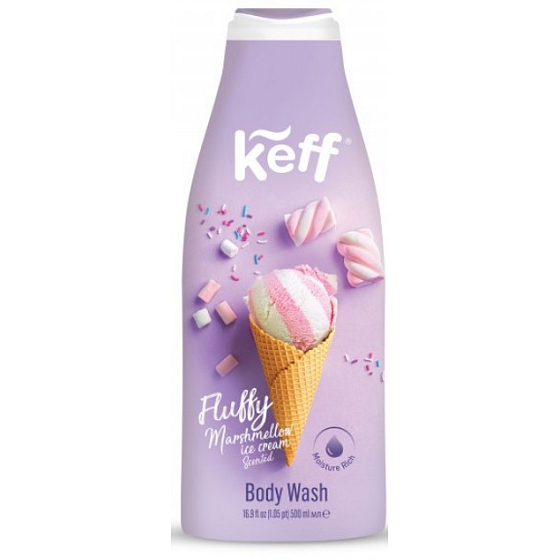 Keff Marshmallow Körperreinigungsgel 500 ml