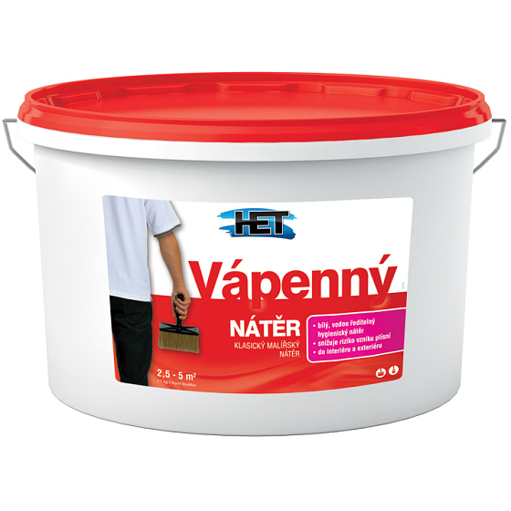 Het Kalkfarbe weiß 6 kg