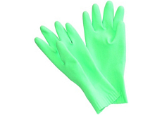 Vulkan Niké Gummihandschuhe, grün, Größe M