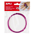 Apli Modellier Draht rosa 1,5 mm x 5 m 1 Stück