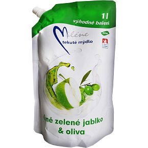 Miléne Grünes Apfel und Oliven Flüssigseife, 1 l Miléne Grünes Apfel und Oliven Flüssigseife, 1 l