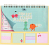 Albi Kalender 2023 Planung Schreibtisch wöchentlich Familie 25,5 x 21 x 1 cm