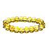 Citrin Armband elastisch Naturstein, Kugel 10 mm / 19 cm, Stein des Überflusses, des Erfolgs