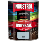 Industrol S2013 universell glänzende Oberflächenfarbe für Metall und Holz, 9110 Aluminium, 750 ml