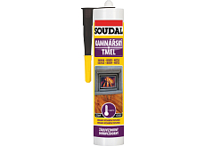 Soudal Ofenbau-Masse bis 1500 °C, schwarz, 280 ml