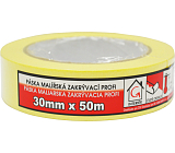 Mako Komfort Abdeckklebeband, 7 Tage, bis 60 °C, 30 mm × 50 m