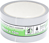 Mako Standard Gewebeband für Reparaturen, silber, 48 mm × 10 m