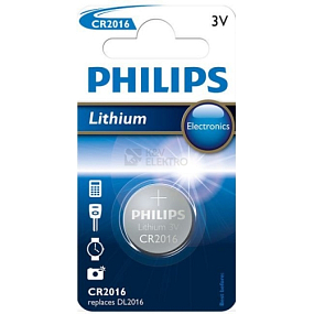 Batterie Philips Lithium 1 Stk CR2016 3V