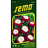 Semo Astra Chinese Pompon Rot und Weiß 0,5 g