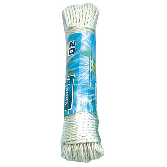 Clanax Wäscheleine Polyethylen 20 m verschiedene Farben 1 Stück