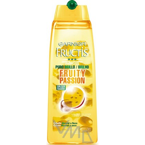 Garnier Fructis Fruity Passion stärkendes Shampoo für normales und trockenes Haar 250 ml