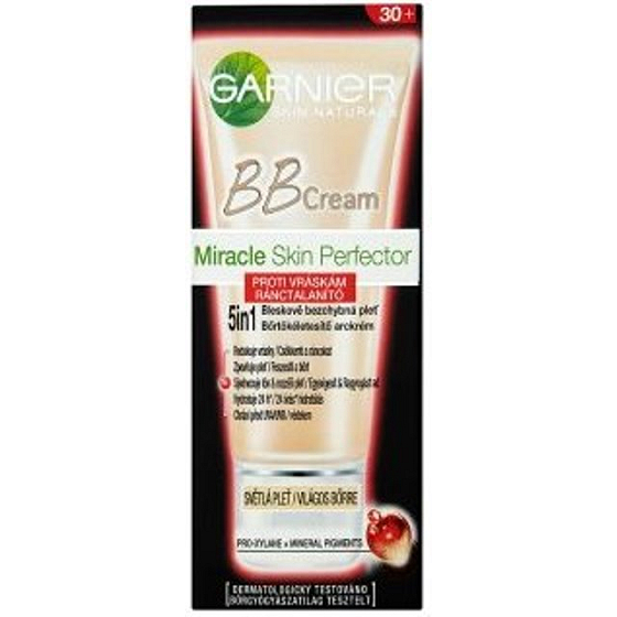 Garnier Skin Naturals Miracle Skin Perfector BB Anti-Falten-Creme helle Haut 50 ml