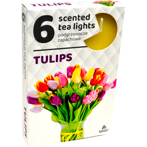 Teelichter Tulpe duftende Teelichter 6 Stück