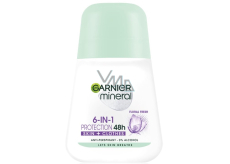 Garnier Mineral Protection Floral Fresh 48h Ball Antitranspirant Deo Roll-on für Frauen 50 ml